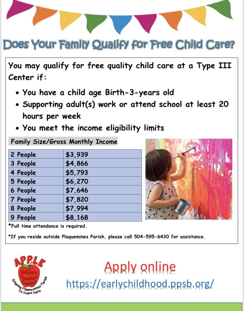 Birth-3 Year-Old Spots Available At a Center Near You!